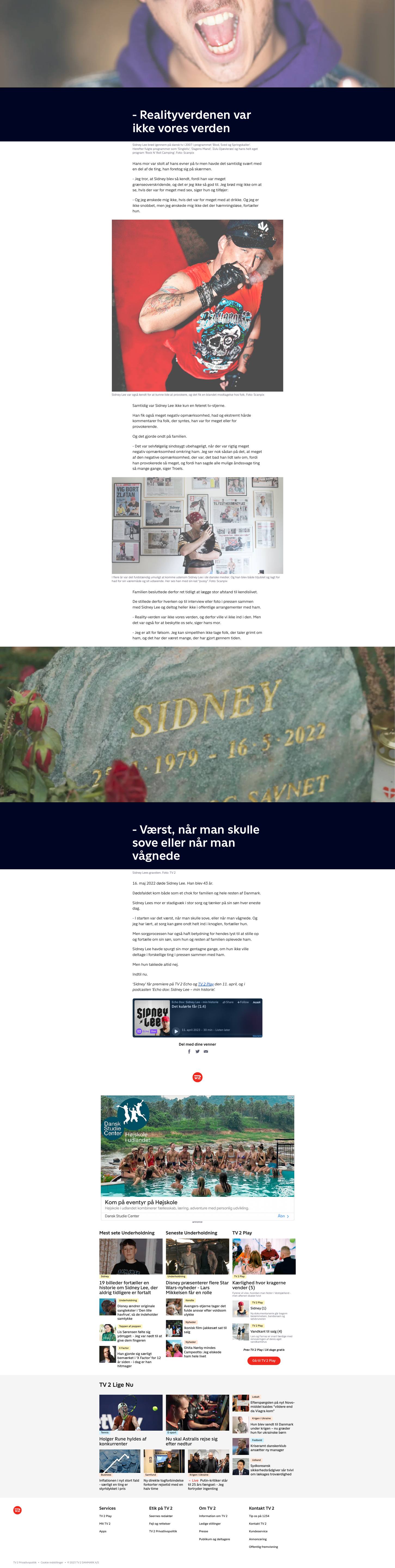 TV 2-artiklen om Sidney Lee, side 3